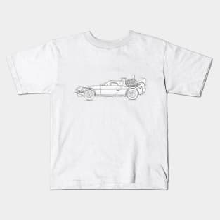 Great Scott! It's a DeLorean! Kids T-Shirt